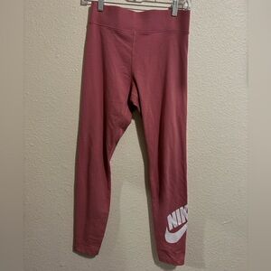 Nike Rose Leggings with Logo